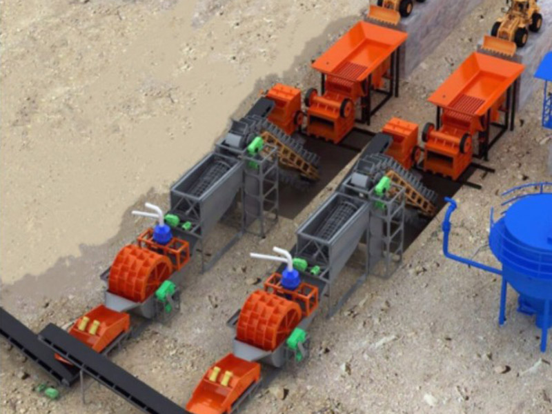 破碎水洗砂设备