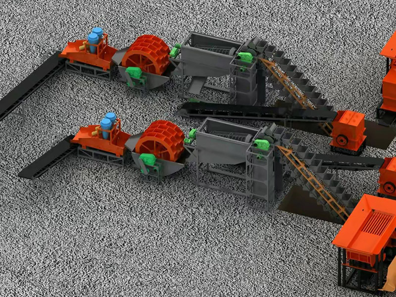 破碎水洗砂设备